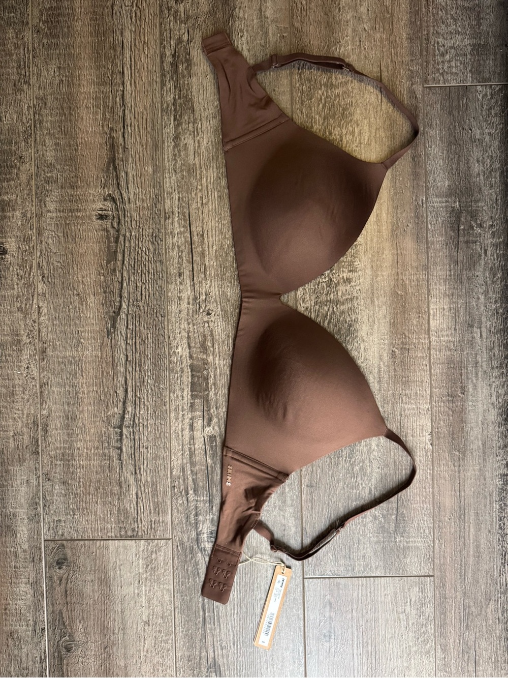 SKIMS Wireless Form Tshirt Bra Cocoa 32DD